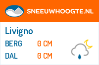 Recente sneeuwhoogte ski area livigno